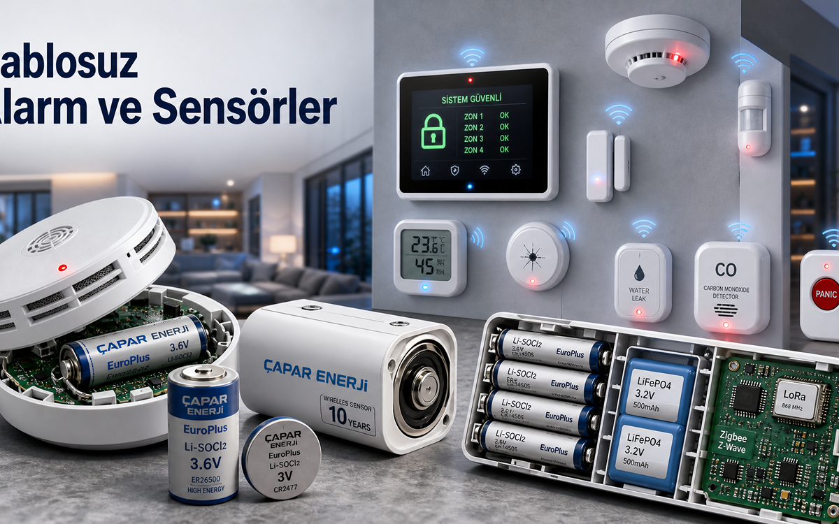 Kablosuz Alarm ve Sensörler